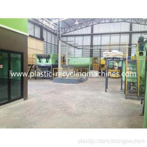 Waste Plastic Recycling Machine Clean PET Flake 1500kg/h ,